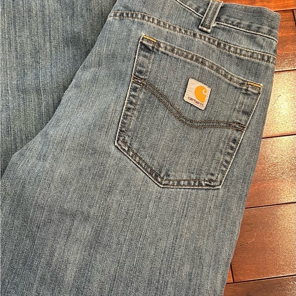 Carhartt Men’s Denim Jeans-Size 36x34 classic workwear. - Picture 3 of 5